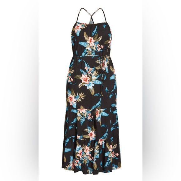 City Chic Azores Botanica Maxi Dress - Picture 5 of 11